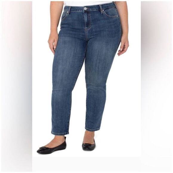 Liverpool LIV non-Skinny Skinny Hi-Rise Jeans sz 20W NWT - Picture 1 of 10